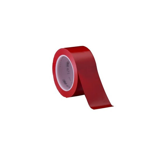 Nastro adesivo vinilico 471 - 5 cm x 33 m - rosso - Scotch