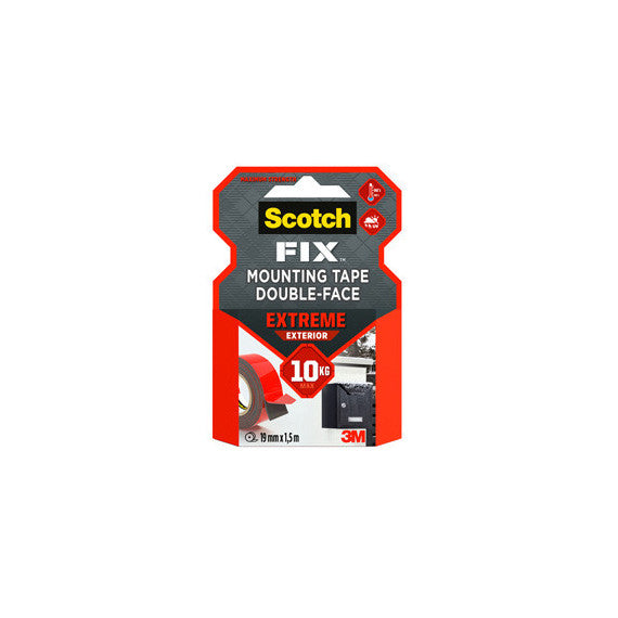 Nastro biadesivo FIX™ Extreme - 1,9 cm x 1,5 m - grigio - Scotch