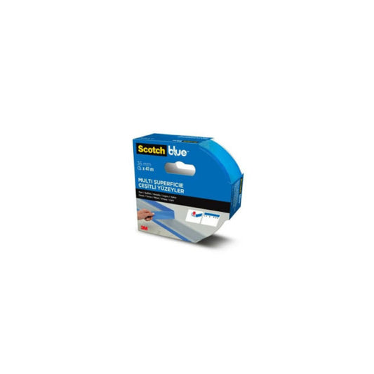 Nastro di mascheratura multisuperficie Scotch® Blue? 2090 36 mm x 41 m blu - 7100290017