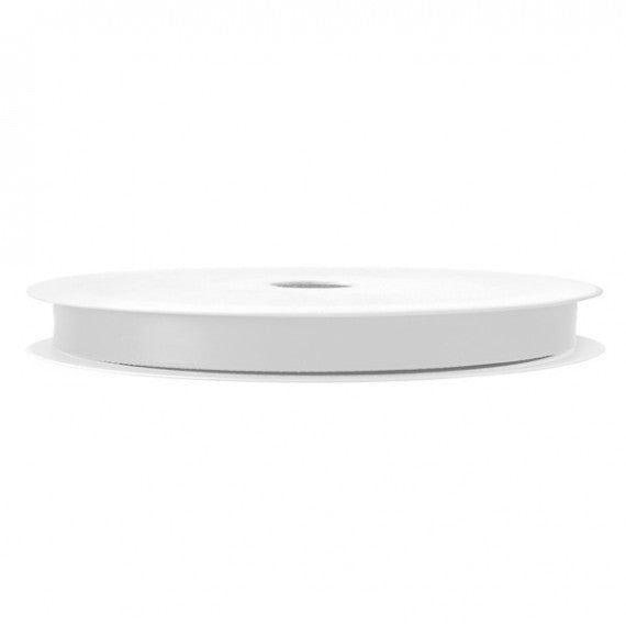 Nastro doppio raso - 10mmx25mt - bianco 01 - Brizzolari