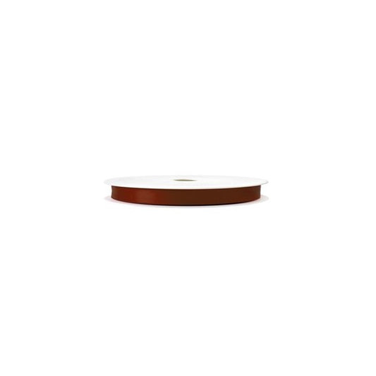 Nastro doppio raso - 10mmx25mt - marrone 57 - Brizzolari