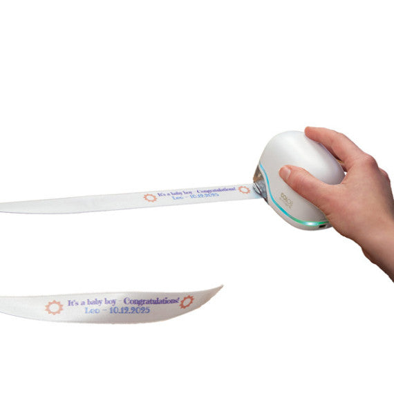 Nastro in cotone E-mark - 25 mm x 25 m - bianco - Colop