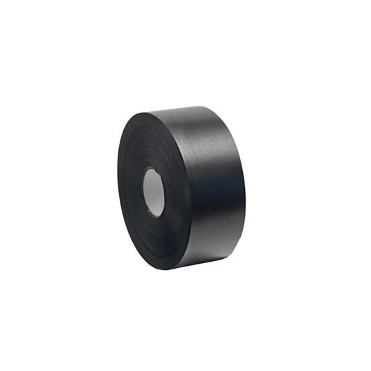 Nastro liscio 6800 - in polipropilene - 50mmx100mt - nero 18 - Brizzolari