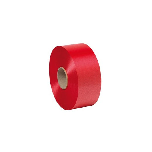 Nastro liscio 6800 - in polipropilene - 50mmx100mt - rosso 07 - Brizzolari