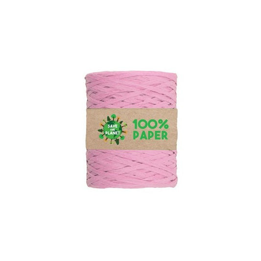 Nastro Rafia - 100 m - carta - rosa 05 - Brizzolari