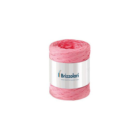 Nastro Rafia sintetica - rosa 05 - 5mmx200mt - Brizzolari