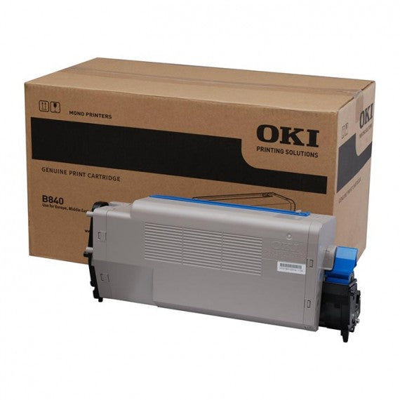 OKI B840BK NERO 44661802 TONER ORIGINALE PER OKI B840,EXECUTIVE ES8140 CAPACITA' 20.000 PAGINE