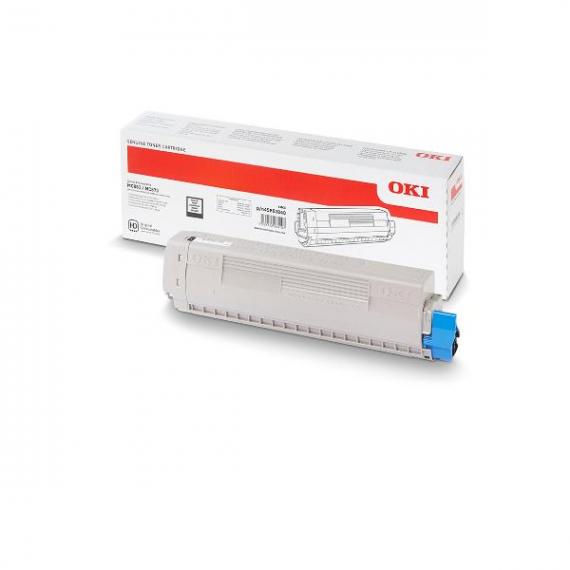 OKI MC853 NERO ORIGINALE 45862840 TONER PER OKI MC853,MC873,MC883 CAPACITA' 7.000 PAGINE