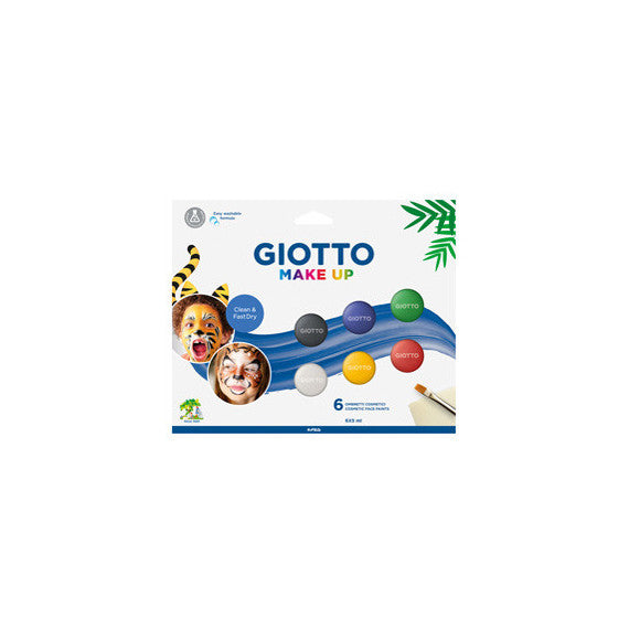 Ombretti Make Up - 5 ml - colori classici - Giotto - conf. 6 pezzi