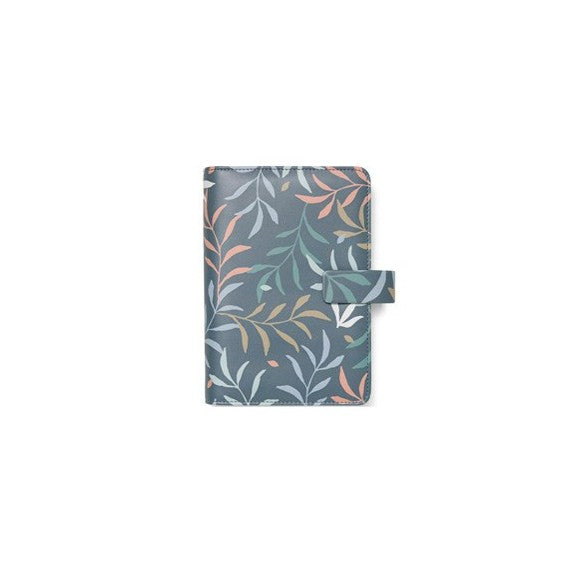 Organiser Botanical - f.to Personal 187 x 153 x 40 mm - con cinturino - menta - Filofax
