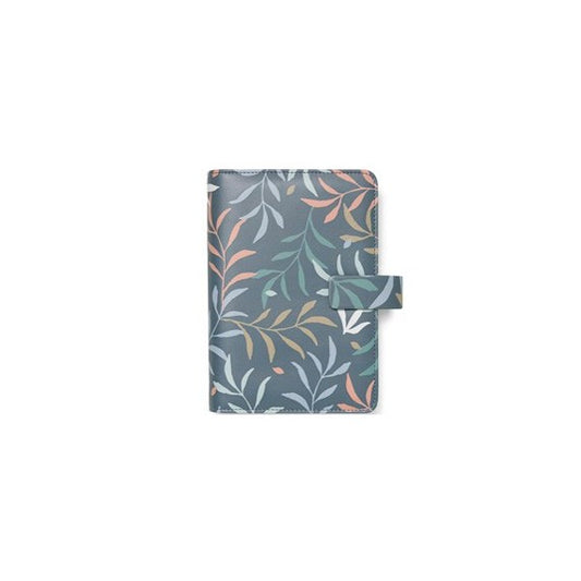 Organiser Botanical - f.to Personal 187 x 153 x 40 mm - con cinturino - menta - Filofax