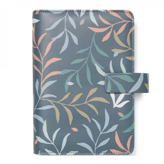 Organiser Botanical - f.to Personal 187 x 153 x 40 mm - con cinturino - menta - Filofax