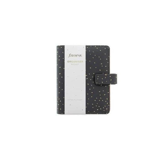 Organiser Confetti - f.to Pocket - 146 x 128 x 36 mm - con cinturino - rosa - Filofax
