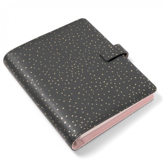 Organiser Confetti - f.to Pocket - 146 x 128 x 36 mm - con cinturino - rosa - Filofax