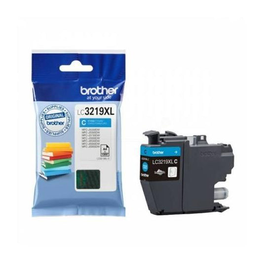 ORIGINALE BROTHER LC3219XLC CIANO PER BROTHER J6930,J6530,J5730,J5330,J6935,J5930 LC-3219XL 1.500 PAGINE