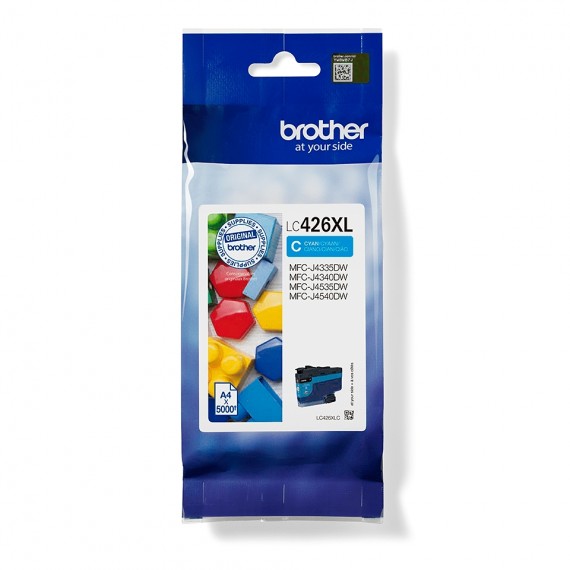 Originale Brother LC426XLC ciano cartuccia alta capacità per Brother MFC J4335,J4340DW,J4540 LC-426XL 47ml 5.000 pagine