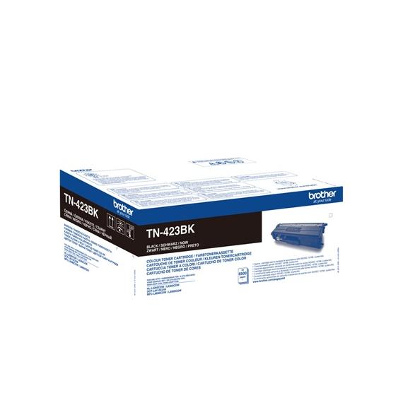 ORIGINALE BROTHER TN423BK NERO PER BROTHER DCP L8410,HL L8260,8360,8690,8900 TN-423 CAPACITA 6.500 PAGINE