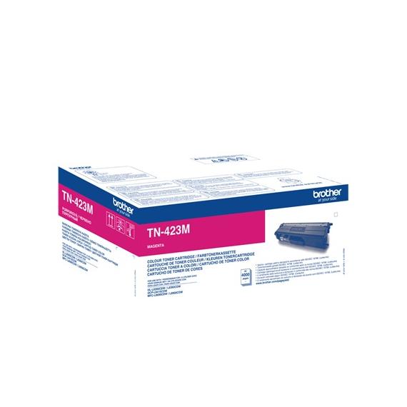 ORIGINALE BROTHER TN423M MAGENTA PER BROTHER DCP L8410,HL L8260,8360,8690,8900 TN-423 CAPACITA 4.000 PAGINE