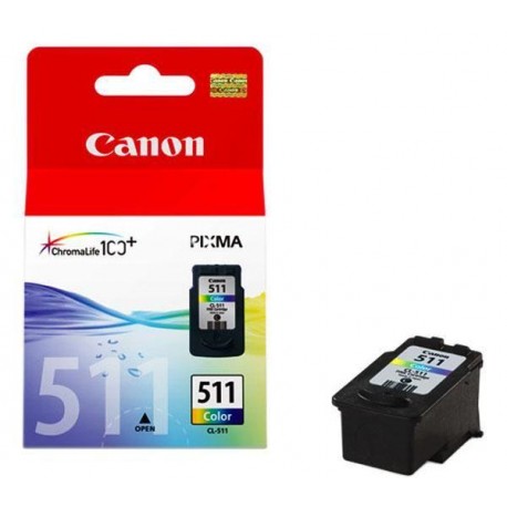ORIGINALE CANON CL-511 CARTUCCIA ORIGINALE PER CANON MP 240, MP 260, MP 480, MX 330, MX 320. CL511 2972B001  CAPACITA 9ML