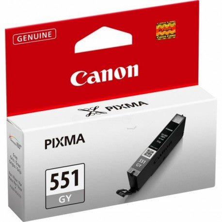 ORIGINALE CANON CLI-551GY GRIGIA 6512B001 PER CANON IP 7250 MG5450 MG6350 CLI-551 CAPACITA 7ML