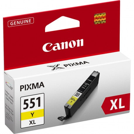 ORIGINALE CANON CLI-551Y XL GIALLA 6446B001 PER CANON IP 7250 MG5450 MG6350 551XL CAPACITA 11ML