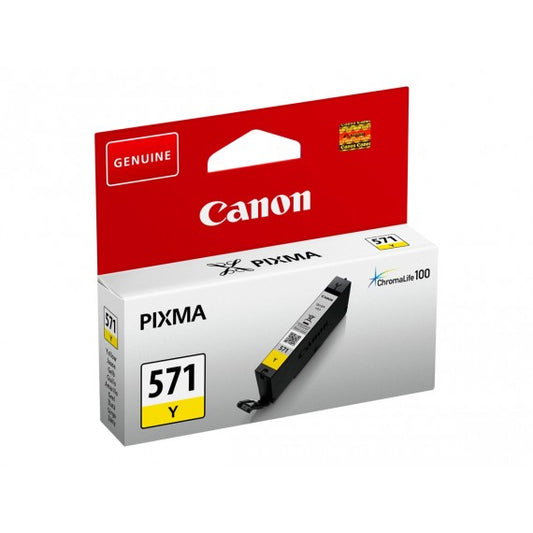 Originale Canon CLI-571Y giallo 0388C001 cartuccia per Canon PIXMA MG5700 MG6800 MG7700 CLI571Y capacità 6.5ML