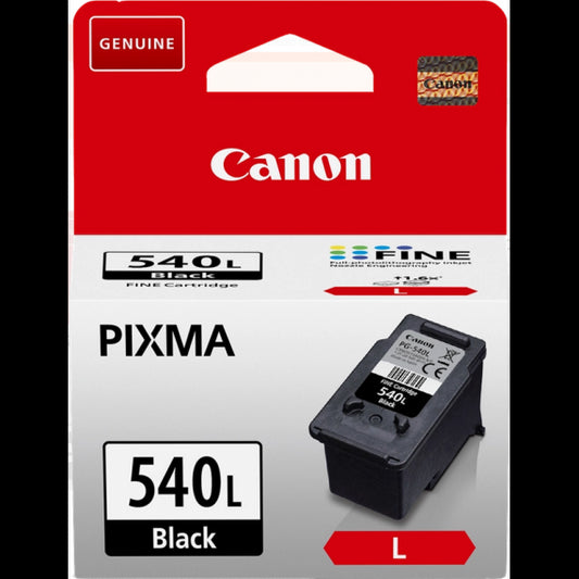 ORIGINALE CANON PG-540L NERA 5224B001 PER CANON MG2150 MG3150 PG540L 5224B001 CAPACITA 11ML 1.600 PAGINE