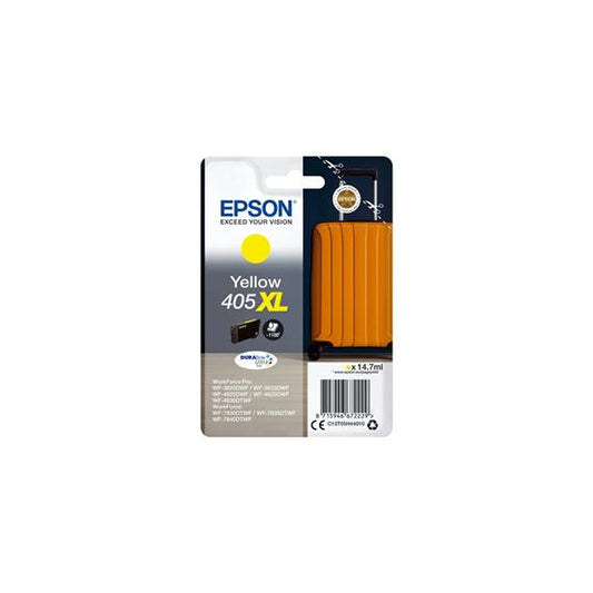 ORIGINALE EPSON 405XL GIALLA C13T05H44020 PER EPSON WF4820,4830,3825,3820,7835 CAPACIT 14,7ml 1.100 PAGINE