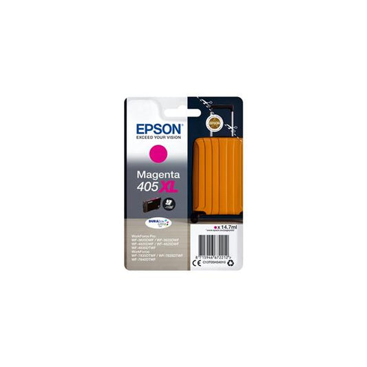 ORIGINALE EPSON 405XL MAGENTA C13T05H34020 PER EPSON WF4820,4830,3825,3820,7835 CAPACIT 14,7ml 1.100 PAGINE