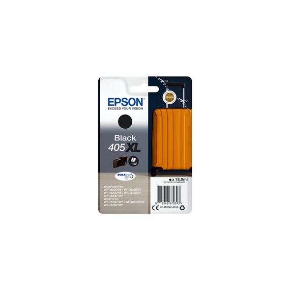 ORIGINALE EPSON 405XL NERA C13T05H14020 PER EPSON WF4820,4830,3825,3820,7835 CAPACIT 18,9ml 1.100 PAGINE