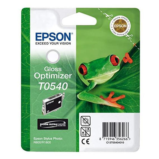 ORIGINALE EPSON T0540 C13T05404010 GLOSS OPTIMIZER PER EPSON Stylus Photo R800,R1800 13ML 400 PAGINE