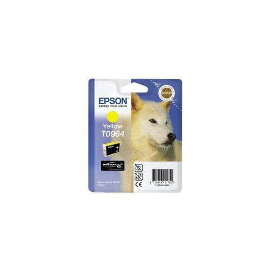 ORIGINALE EPSON T0964 GIALLA C13T09644010 CARTUCCIA PER EPSON STYLUS PHOTO R2880 T09644020 11,4ml