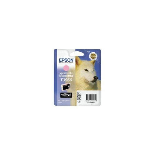 ORIGINALE EPSON T0966 LIGHT MAGENTA C13T09664010 CARTUCCIA PER EPSON STYLUS PHOTO R2880 T09664020 11,4ml