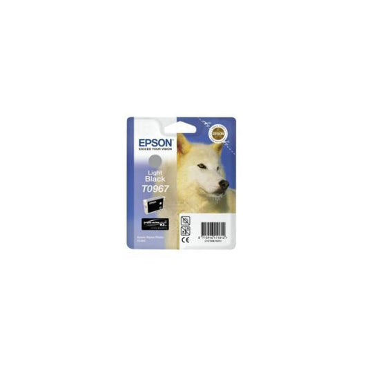 ORIGINALE EPSON T0967 LIGHT NERA C13T09674010 CARTUCCIA PER EPSON STYLUS PHOTO R2880 T09674020 11,4ml
