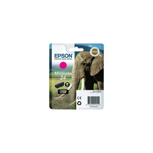 ORIGINALE EPSON T2423 MAGENTA C13T24234012 CARTUCCIA PER EPSON XP750 XP850 XP860 XP950 XP55 24 CAPACITA 4.6ml