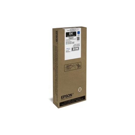 ORIGINALE EPSON T9441 NERA PIGMENTATO C13T944140 PER WorkForce Pro WF C5210,C5215,C5290,C5710,C5790 CAPACITA 3.000 PAGINE