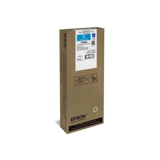 ORIGINALE EPSON T9452 CIANO PIGMENTATO C13T945240 PER WorkForce Pro WF C5210,C5215,C5290,C5710,C5790 CAPACITA 5.000 PAGINE