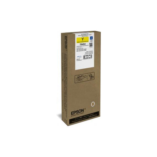 ORIGINALE EPSON T9454 GIALLO PIGMENTATO C13T945440 PER WorkForce Pro WF C5210,C5215,C5290,C5710,C5790 CAPACITA 5.000 PAGINE