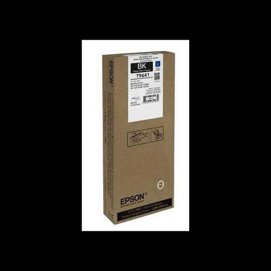 Originale Epson T9641 nero pigmentato C13T964140 cartuccia per Epson WorkForce Pro WF-M5298DW,5299,5799 capacità 5.000 pagine