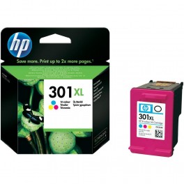 ORIGINALE HP 301XL COLORE CARTUCCIA ORIGINALE CH564EE ALTA CAPCITA 301C COLORE CH564EE CAPACITA 2,66mlX3