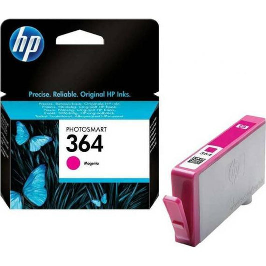 ORIGINALE HP 364 MAGENTA CB319EE PER HP 5380,6380,5460,8550,5324 CB319 364M 300 PAGINE