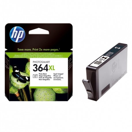ORIGINALE HP 364XL NERO PHOTO PER HP 5380,6380,5460,8550,5324 CB322EE 364XL CAPACITA PER 290 FOTO