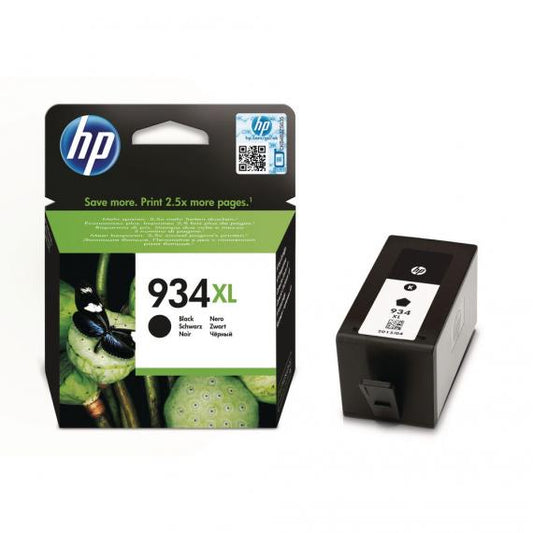 ORIGINALE HP 934XL BK NERA C2P23AE PER HP OfficeJet Pro 6230 6800 6820 CAPACITA 25,5ML 1000 PAGINE