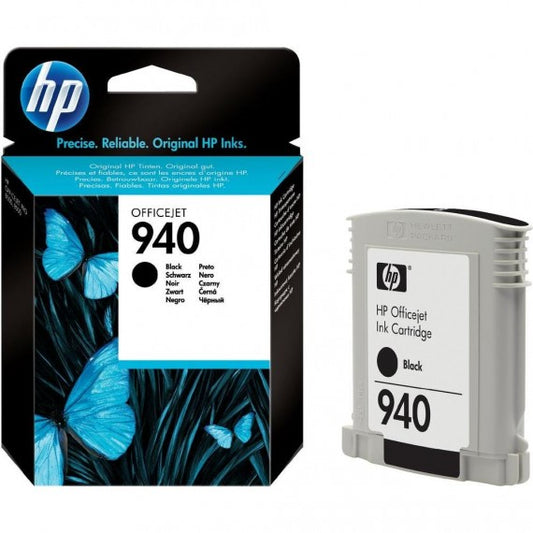 ORIGINALE HP 940 NERA PER HP PRO 8000W,PRO 8500W 910G 940 C4902AE CAPACITA 1000 PAGINE