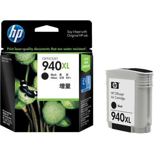 ORIGINALE HP 940XL NERA PER HP PRO 8000W,PRO 8500W 910G 940XL C4906A CAPACITA 69ML