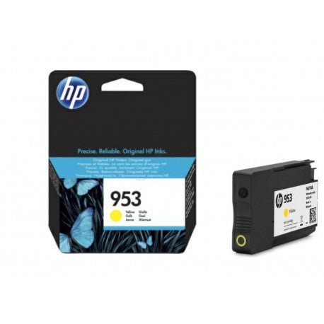 ORIGINALE HP 953 GIALLA PER HP OFFICEJET PRO 8210,8218,8710,8715,8718,8719,8720,8725,8730,8740,8745 F6U14A 700 PAGINE