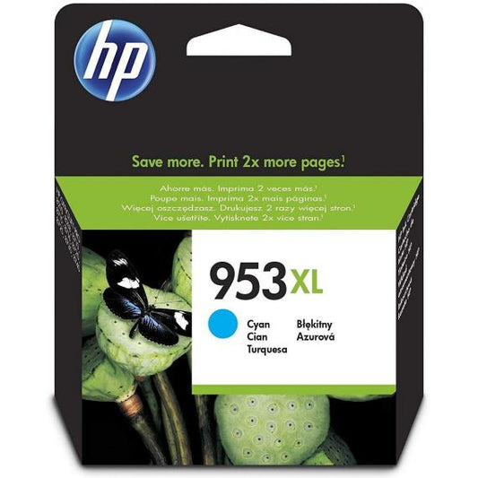 ORIGINALE HP 953XL CIANO F6U16AE PER HP OFFICEJET PRO 8210,8218,8710,8715,8718,8719,8720,8725,8730,8740,8745 1600 PAGINE