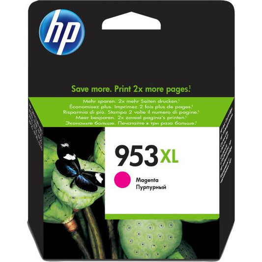 ORIGINALE HP 953XL MAGENTA F6U17AE PER HP OFFICEJET PRO 8210,8218,8710,8715,8718,8719,8720,8725,8730,8740,8745 1600 PAGINE