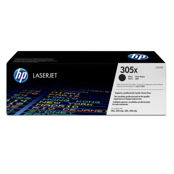 ORIGINALE HP CE410X 305X NERO PER HP COLOR LASERJET PRO M375NW, M375W, M451DN, M475DN CAPACITA 4.000 PAGINE