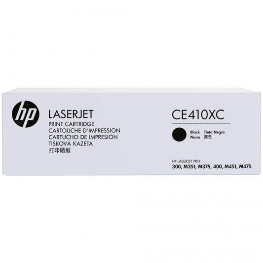 ORIGINALE HP CE410XC 305X NERO PER HP COLOR LASERJET PRO M375NW, M375W, M451DN, M475DN CAPACITA 4.000 PAGINE